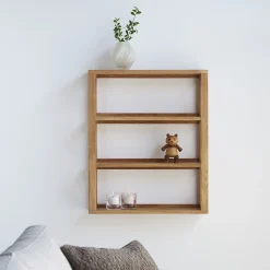 Akeru II væghylde 3H, FSC-certificeret egetræ