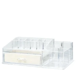 Akryl organizer med skuffe