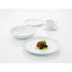 Atelier desserttallerken super hvid