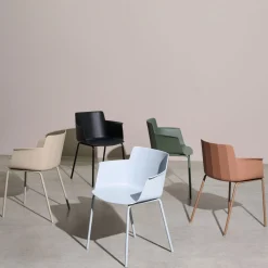 Bari spisebordsstol plast