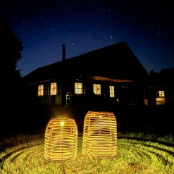 Beehive solcellelampe H31 cm