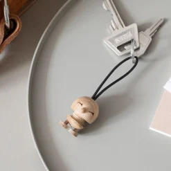 Bimble nøglering egetræ