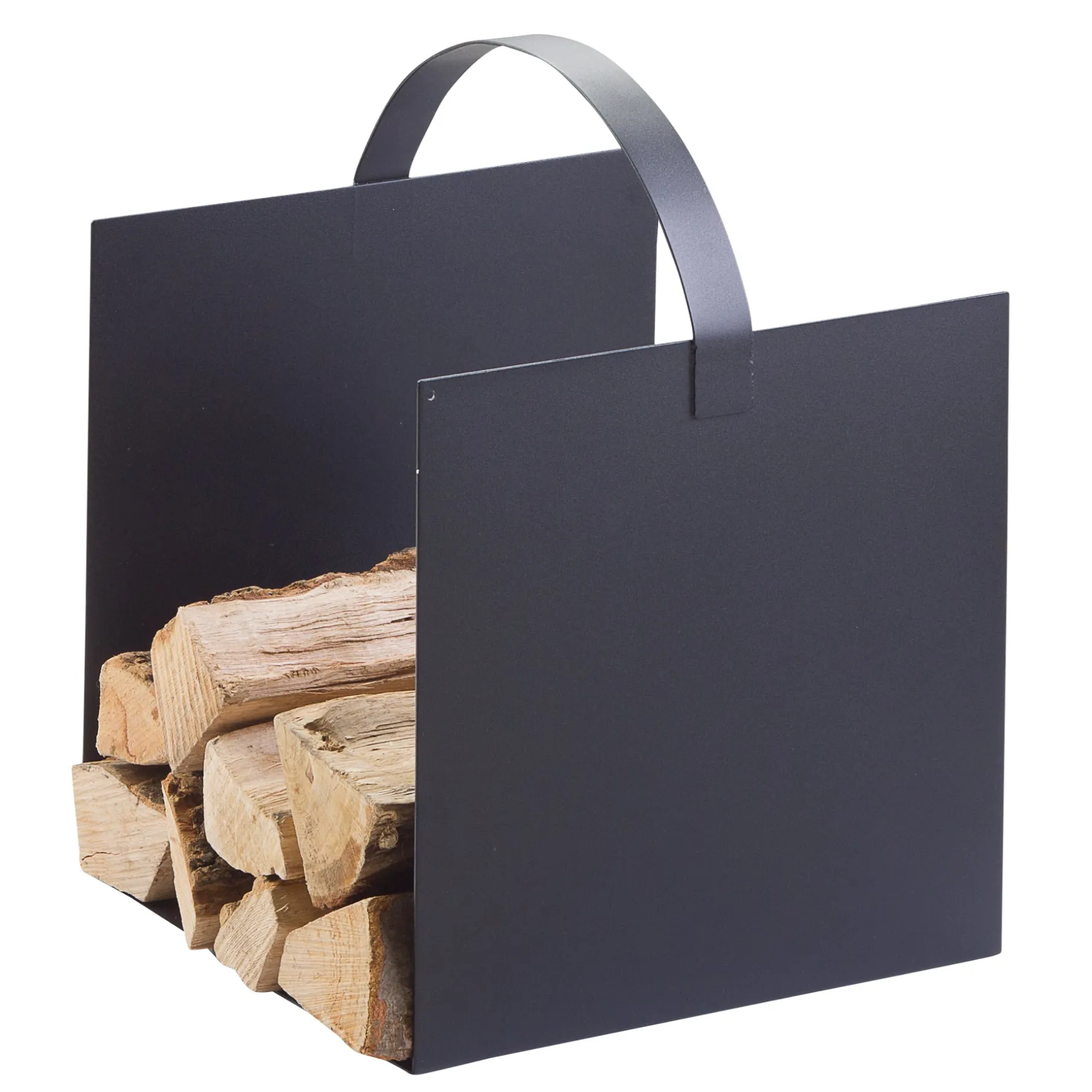 Brændekurv med hank