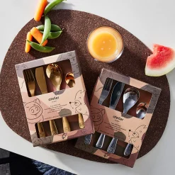 Børnebestik 4 dele stål