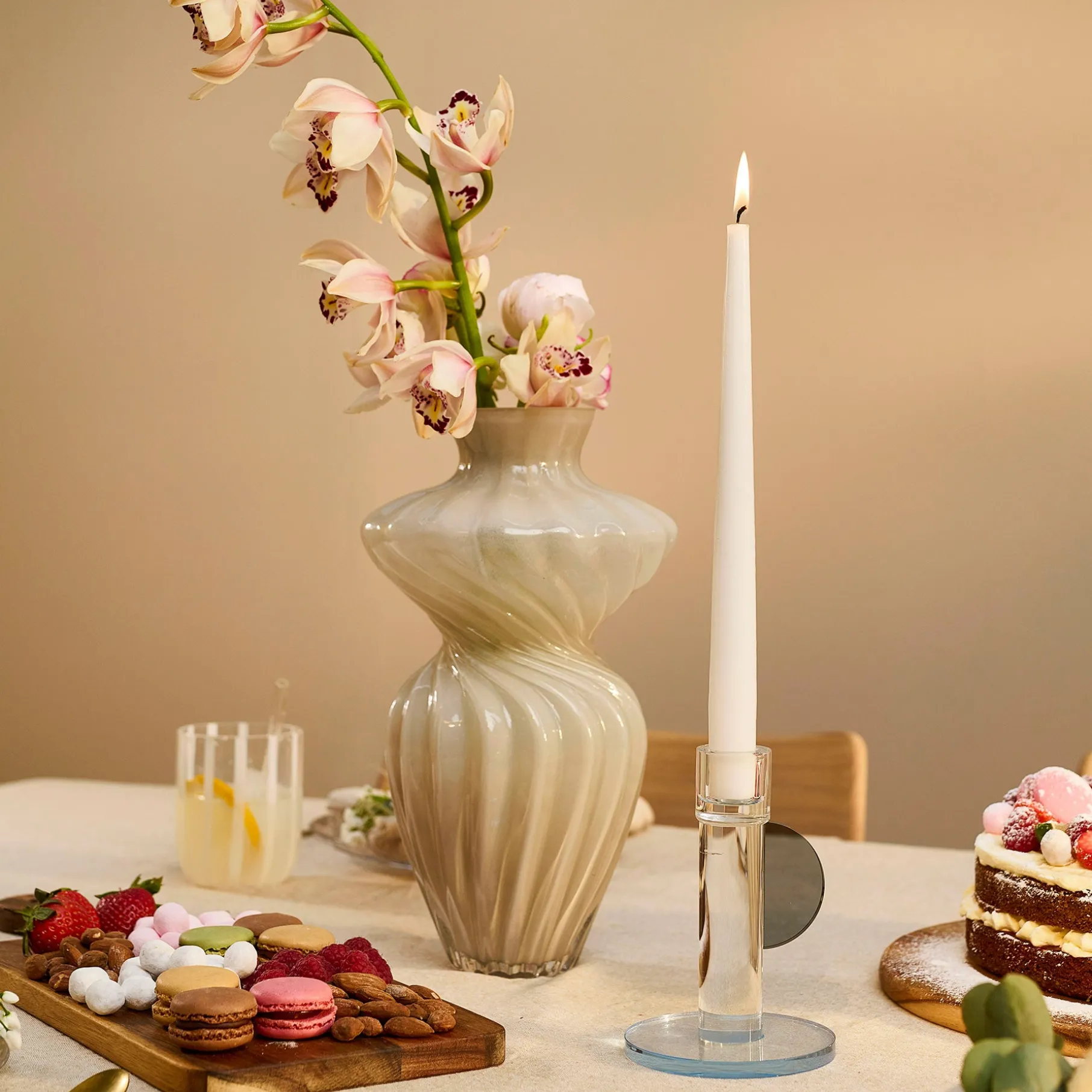 Calli Krystal lysestage