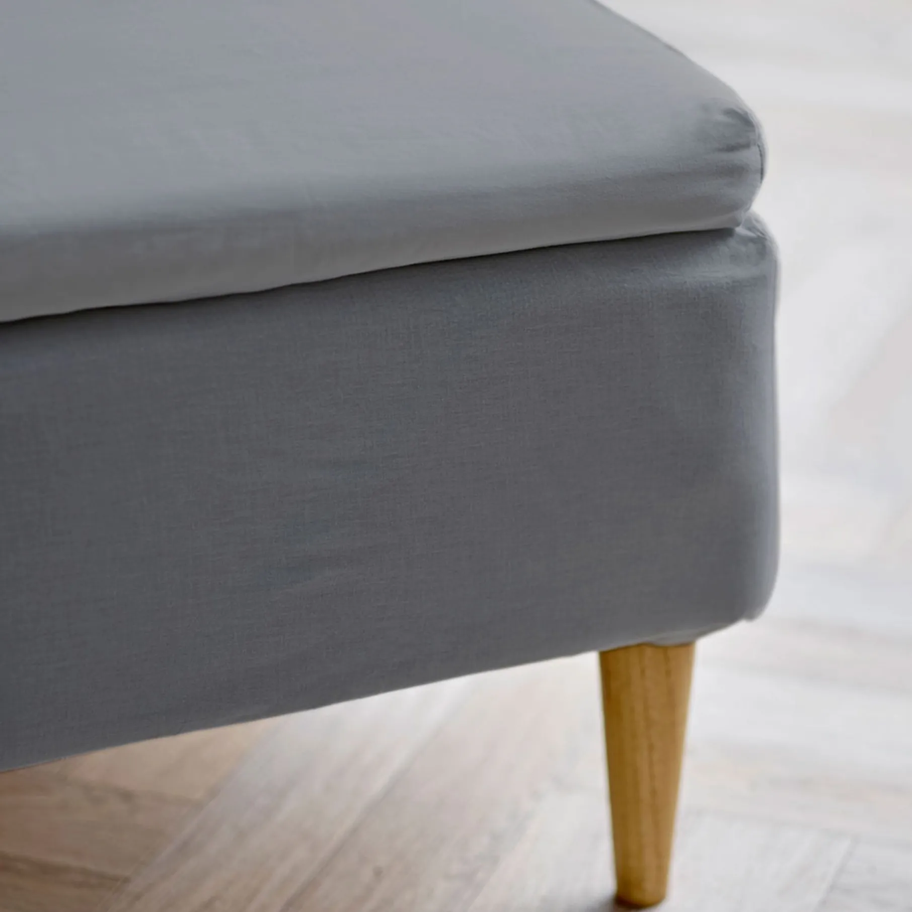 Calm kuvertlagen 180x200x8 cm grey