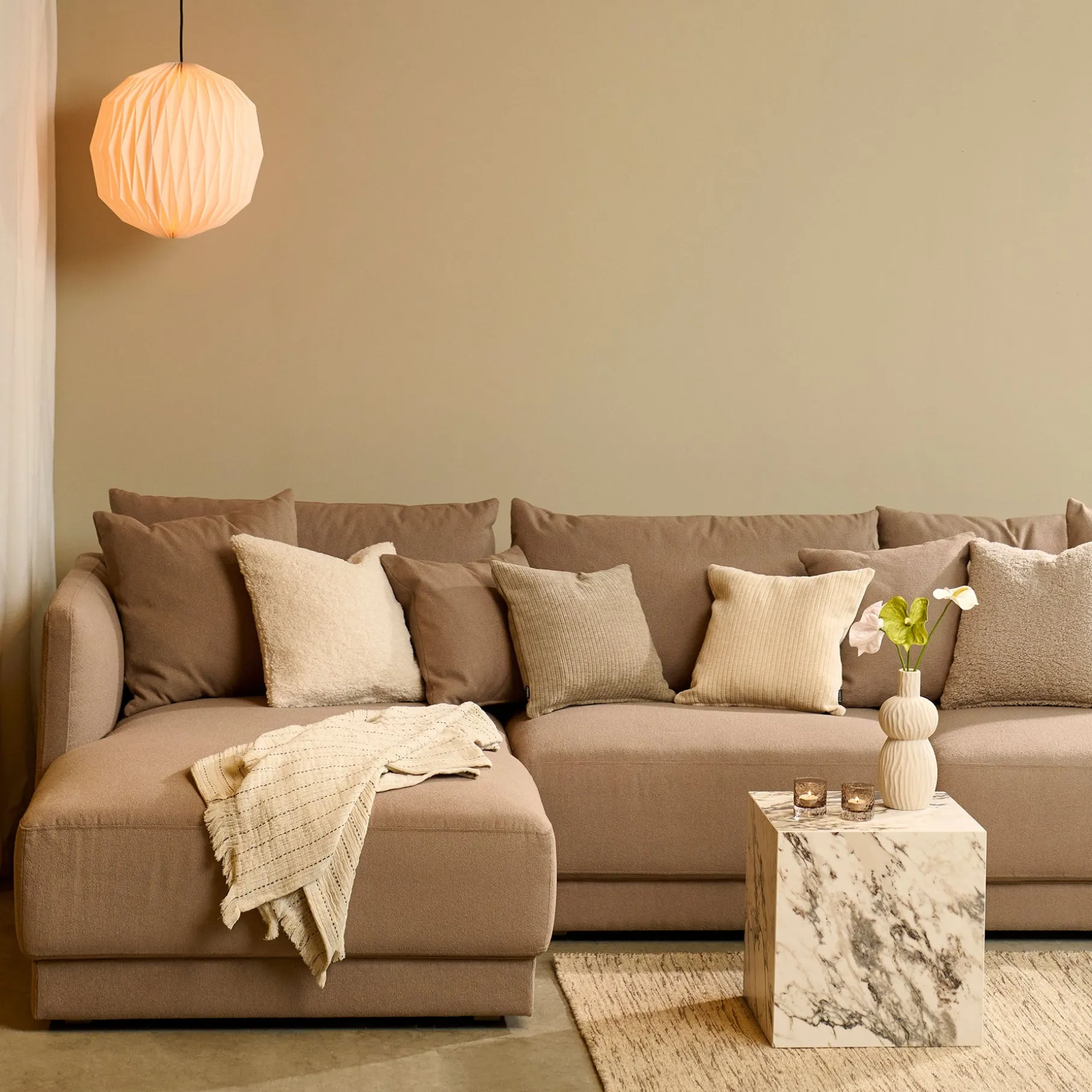 Capella chaiselongsofa venstrevendt