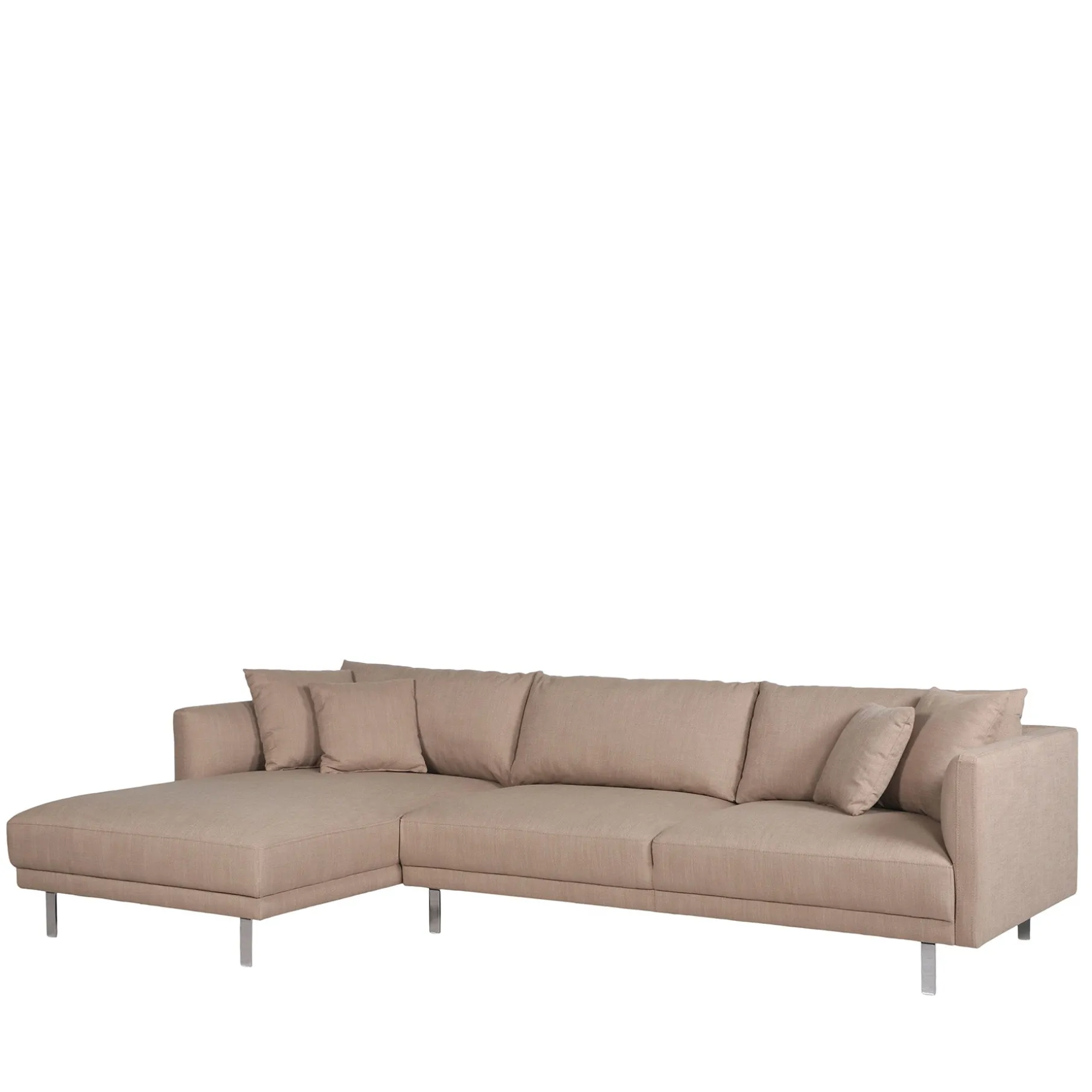 Capella II chaiselong sofa på ben venstrevendt