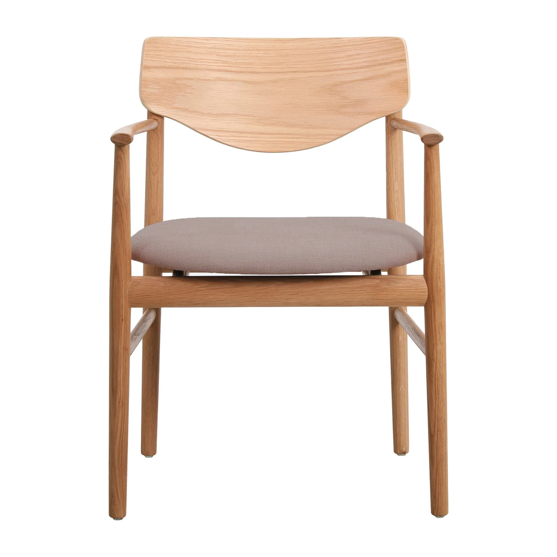 Celeste spisebordsstol m. armlæn - Stof