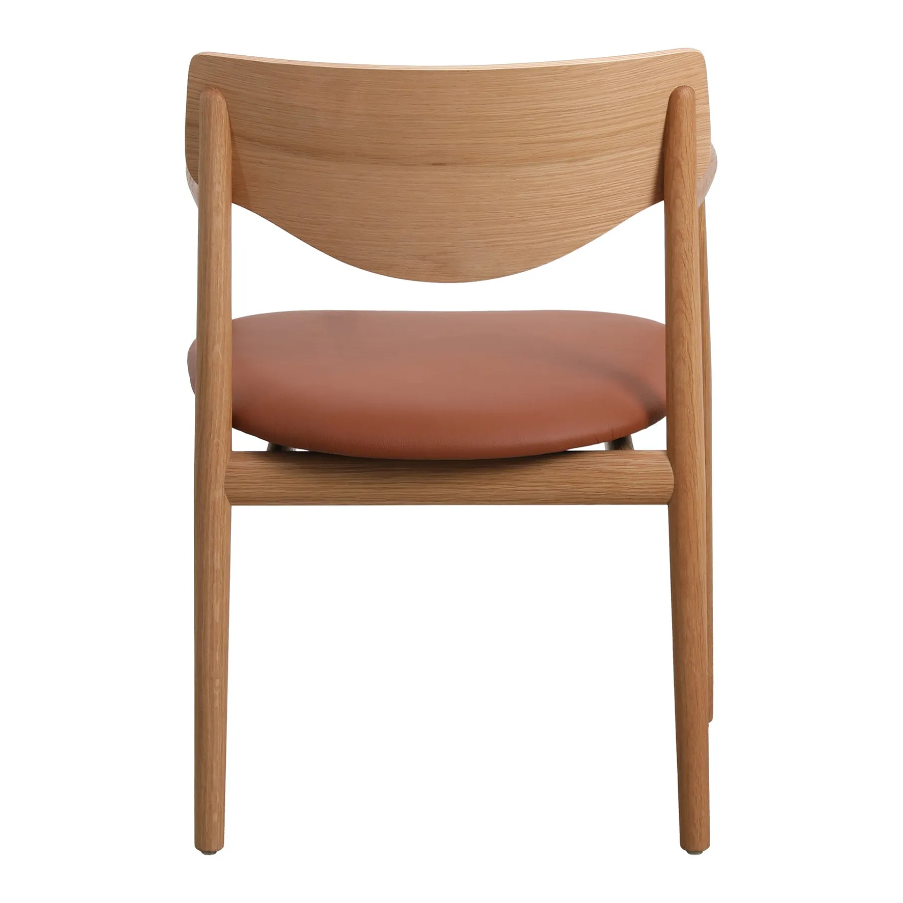 Celeste spisebordsstol m. armlæn - Læder