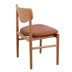 Celeste spisebordsstol u. armlæn - Læder