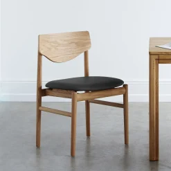 Celeste spisebordsstol u. armlæn - Læder