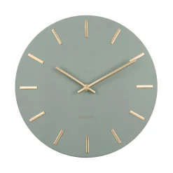 Charm vægur Ø30 cm jungle green