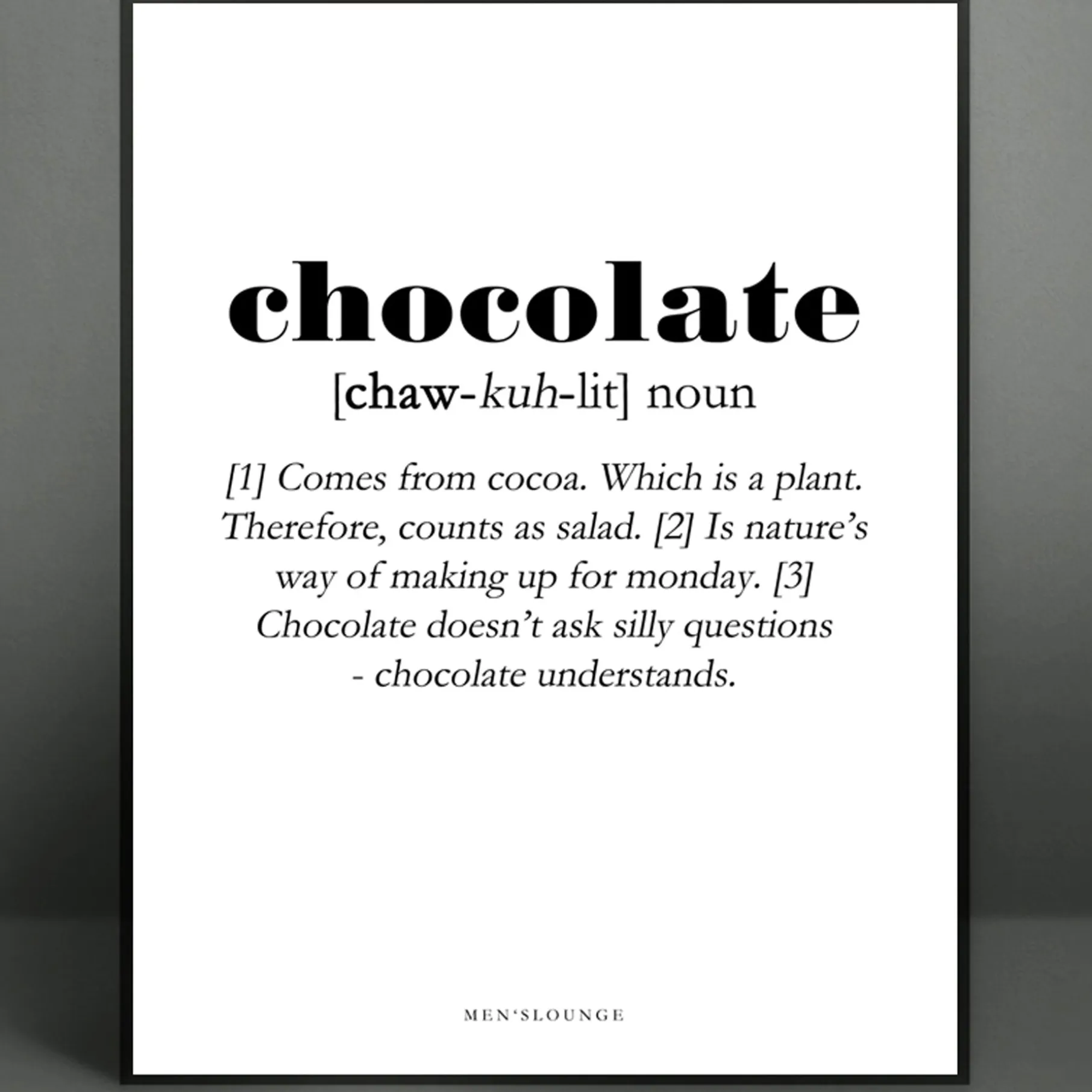 Chocolate Definition A4