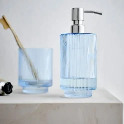 Clarity sæbedispenser sky blue