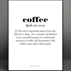 Coffee Definition 30x40