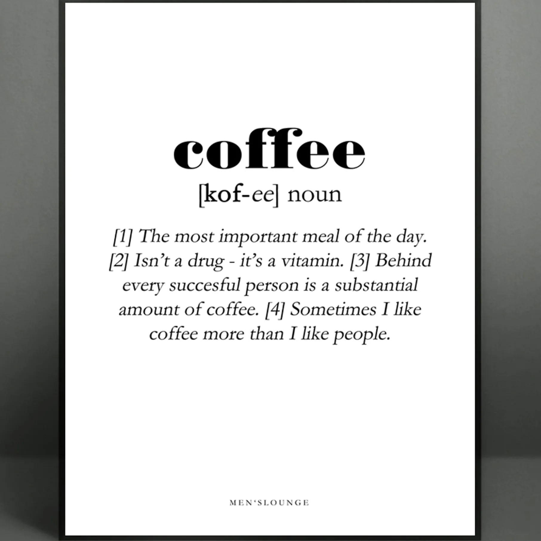 Coffee Definition 30x40