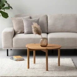 Colo Cross sofabord, FSC certificeret egetræ H40 cm