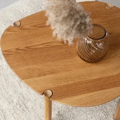 Colo Cross sofabord, FSC certificeret egetræ H40 cm