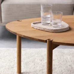 Colo Cross sofabord, FSC certificeret egetræ H43 cm