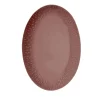 Confetti fad oval bordeaux