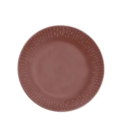 Confetti pastatallerken bordeaux