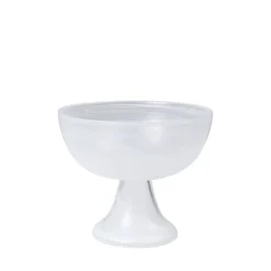 Cotton Candy skål på fod Ø13 cm