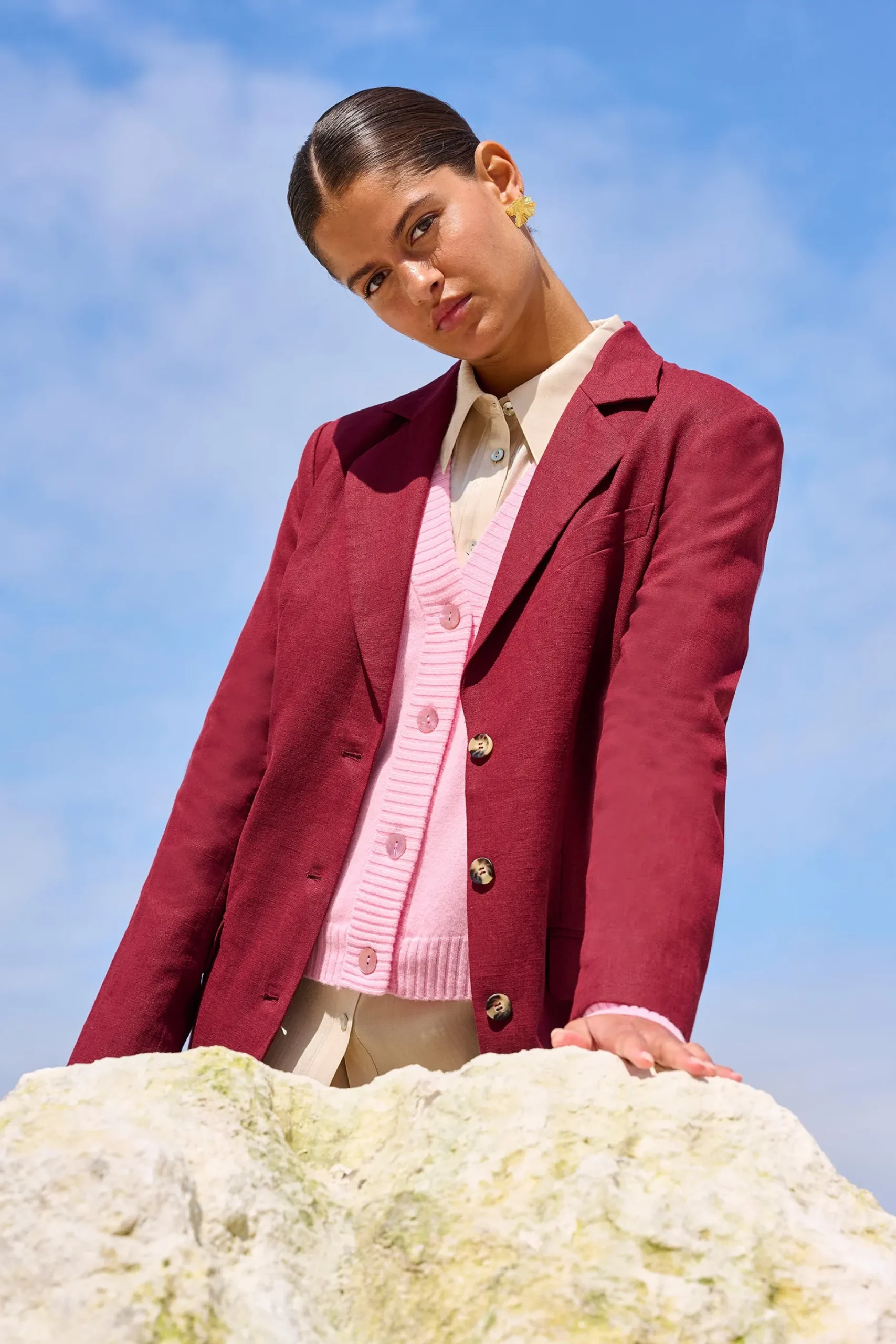 CRAndala Hør Blazer