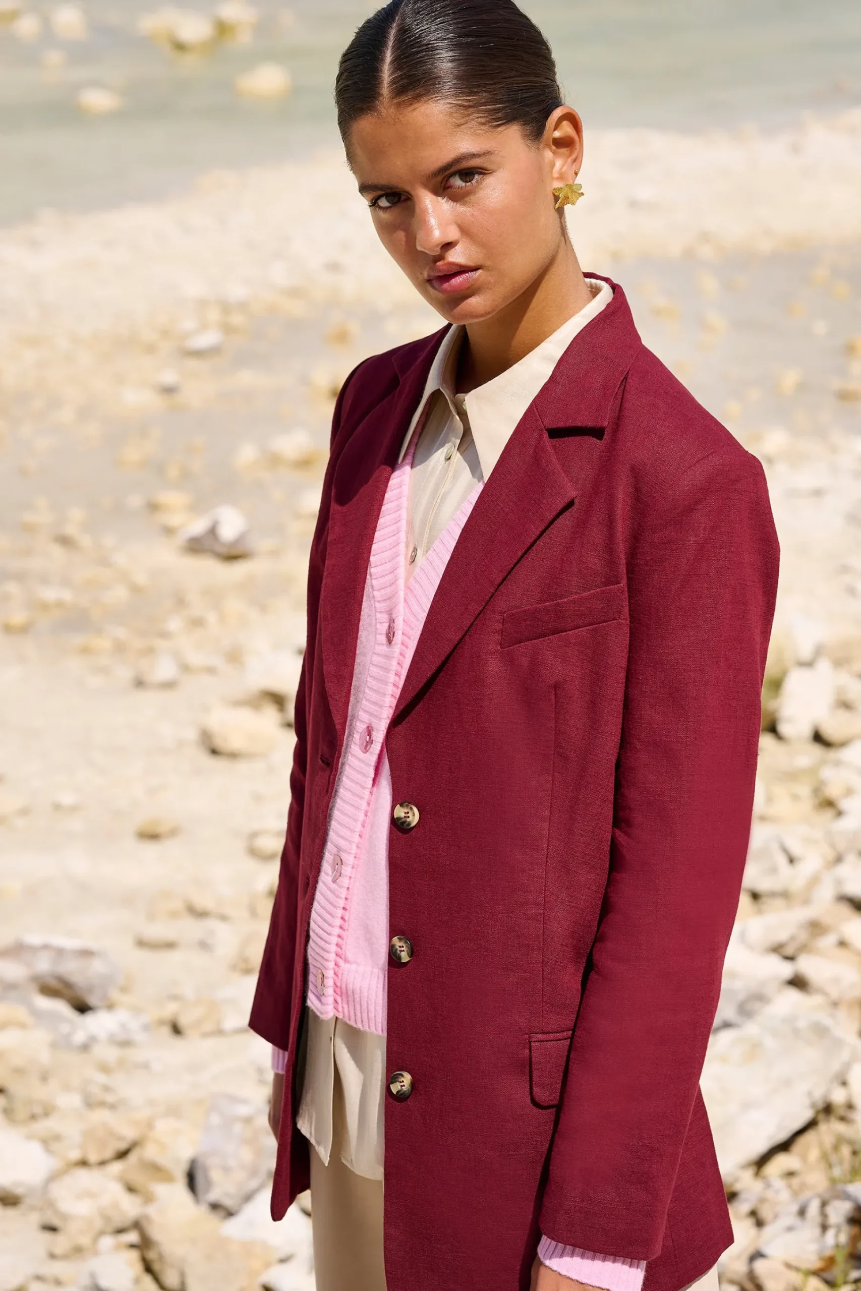 CRAndala Hør Blazer