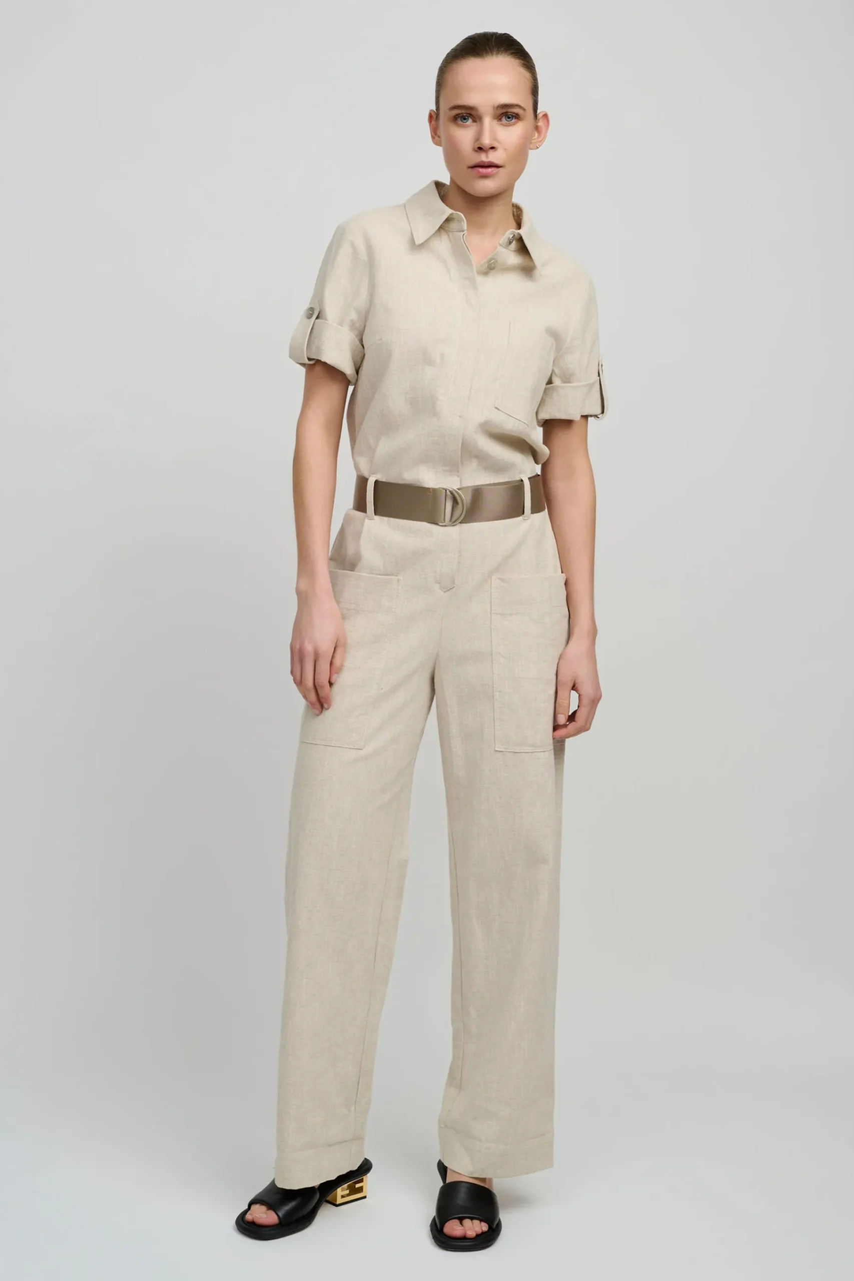 CRCella Hør Buksedragt