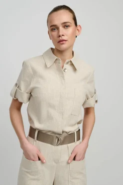 CRCella Hør Buksedragt