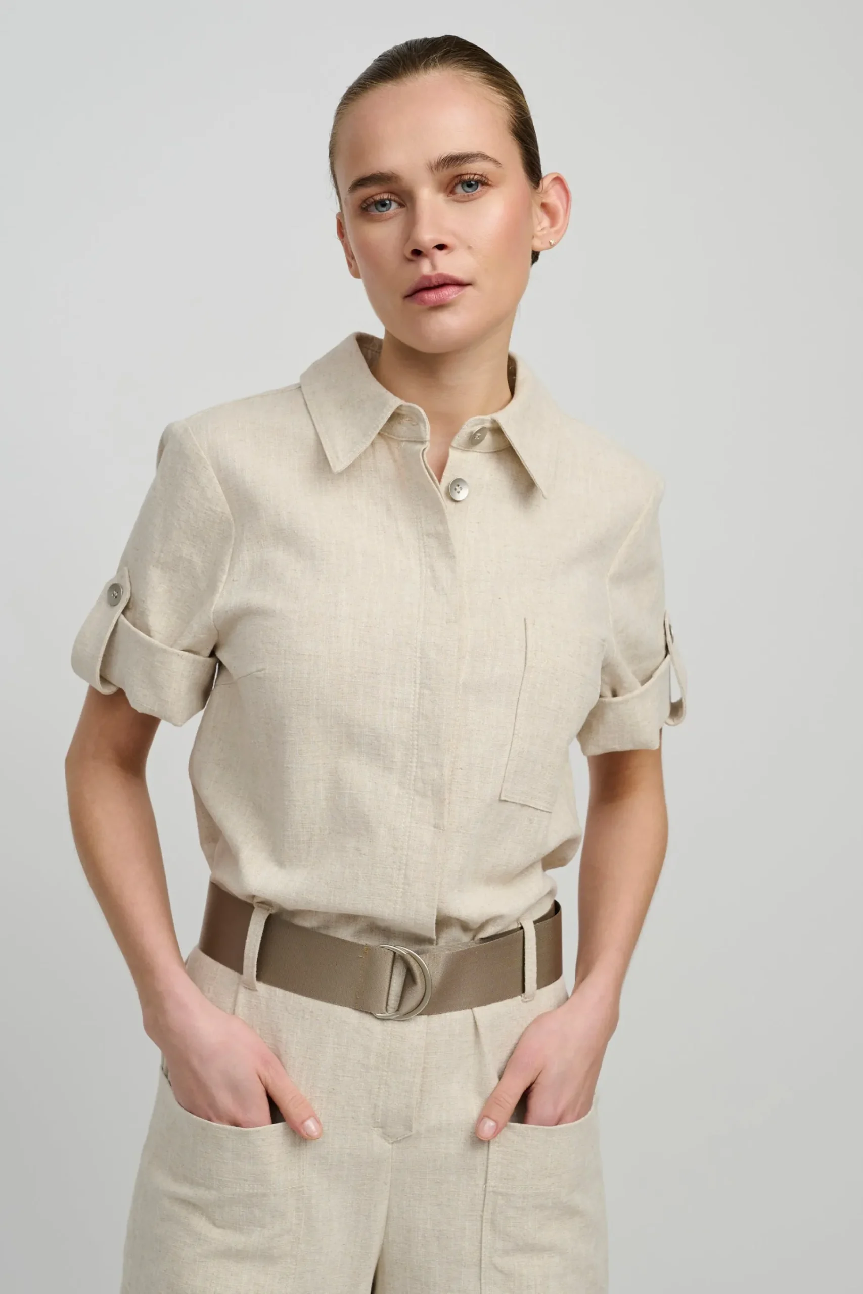 CRCella Hør Buksedragt