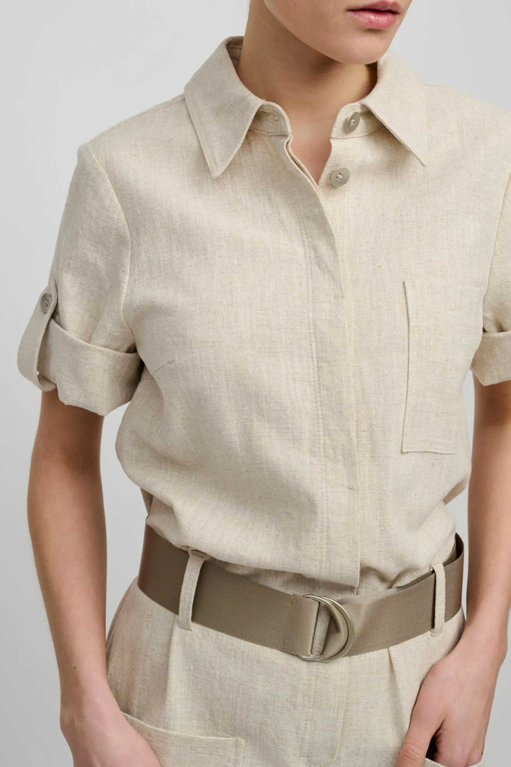 CRCella Hør Buksedragt