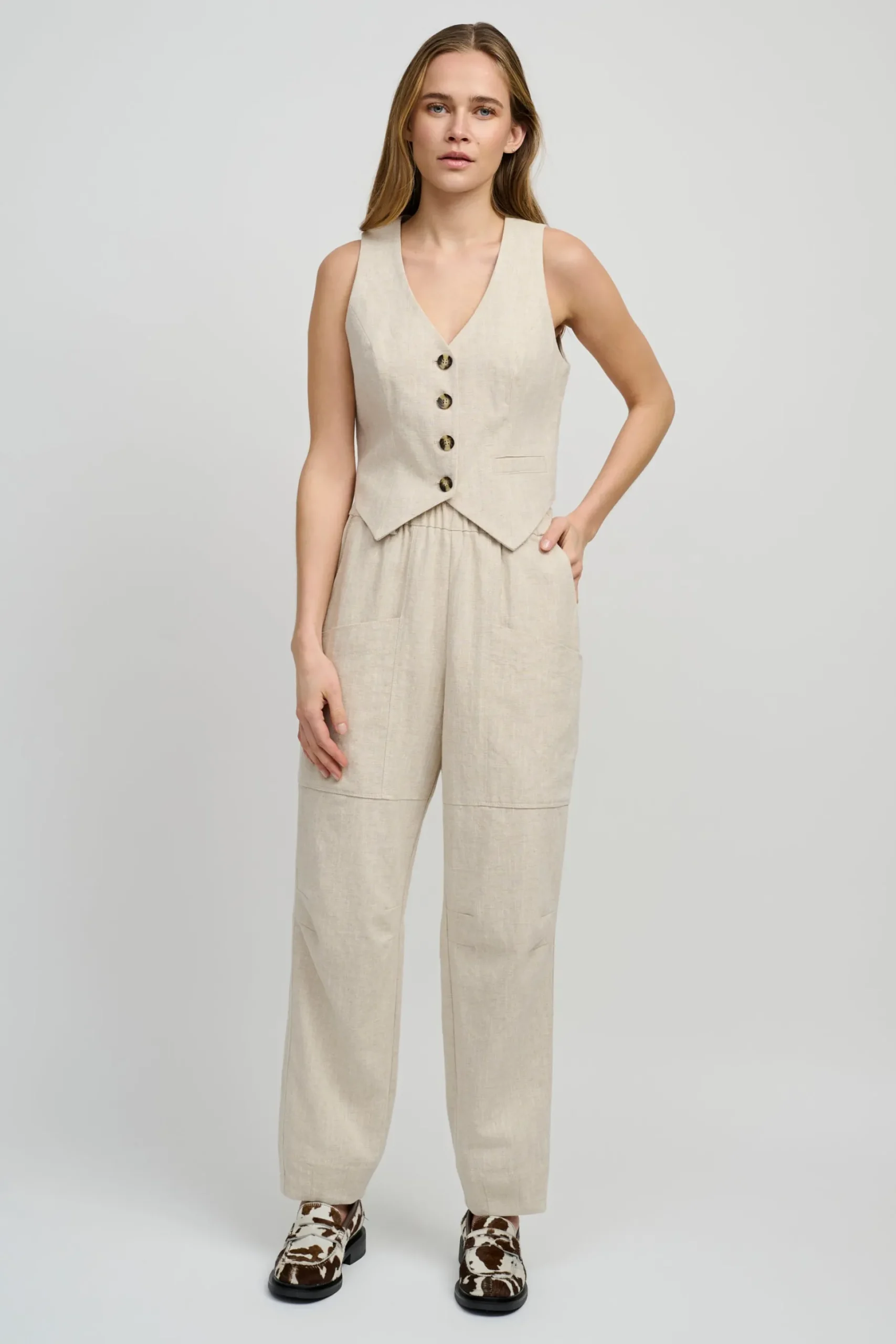 CRCharlie Hør Bukser