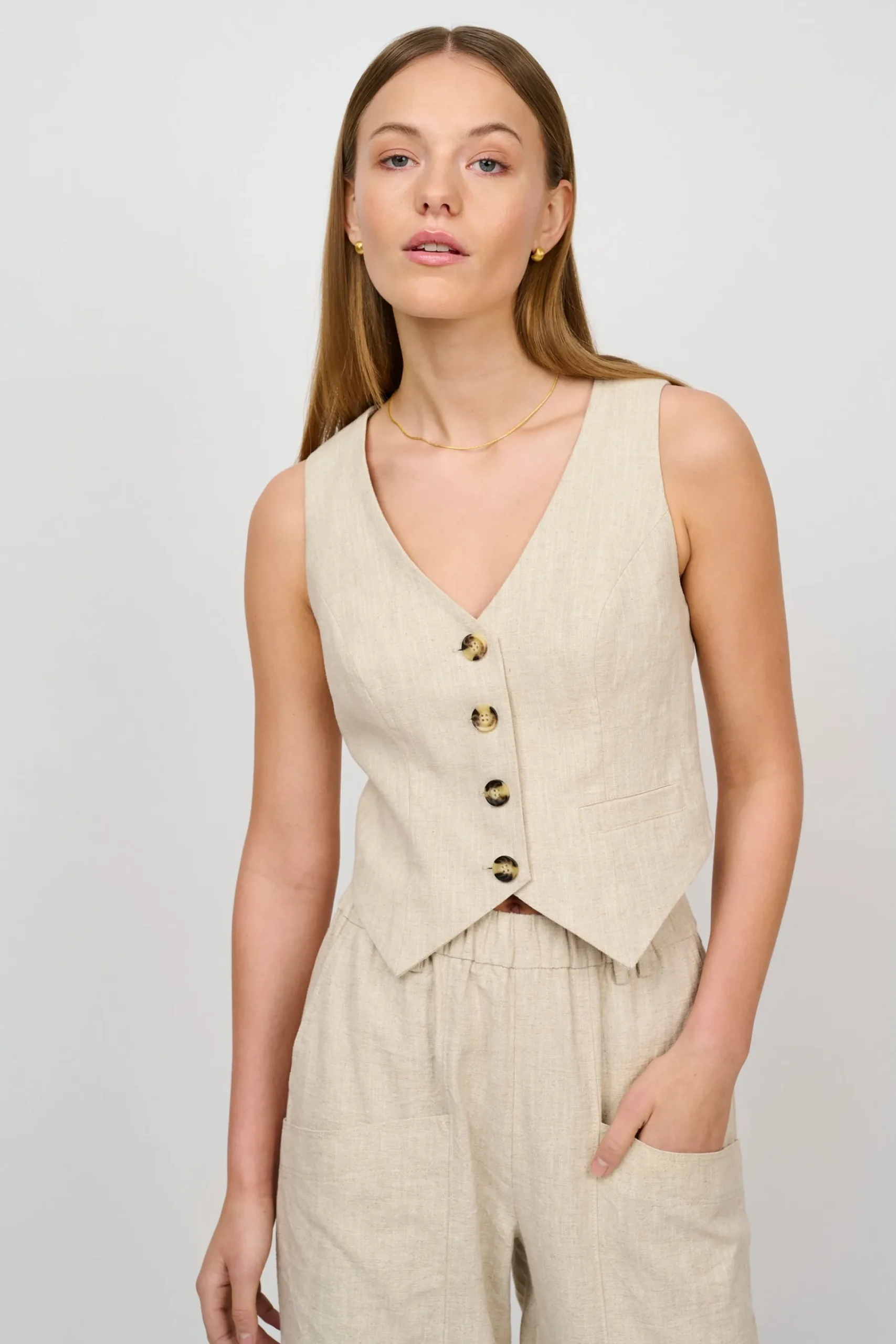 CRCharlie hør bukser