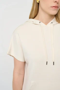 CRHallie hoodie kjole i modal