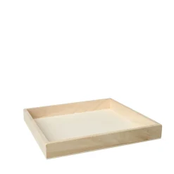 Dekorationsbakke i træ