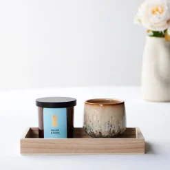 Dekorationsbakke i træ