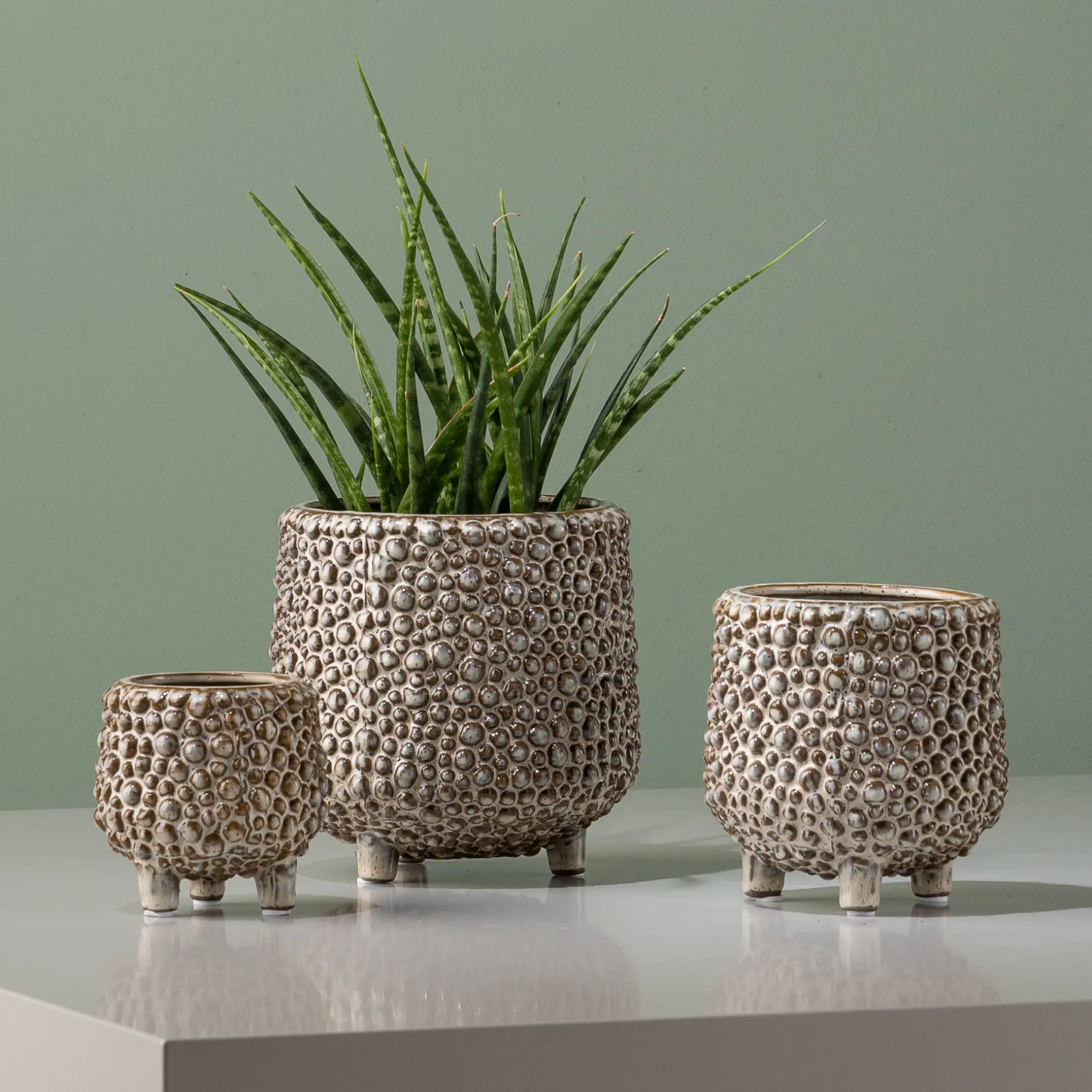 Dots stentøj urtepotte