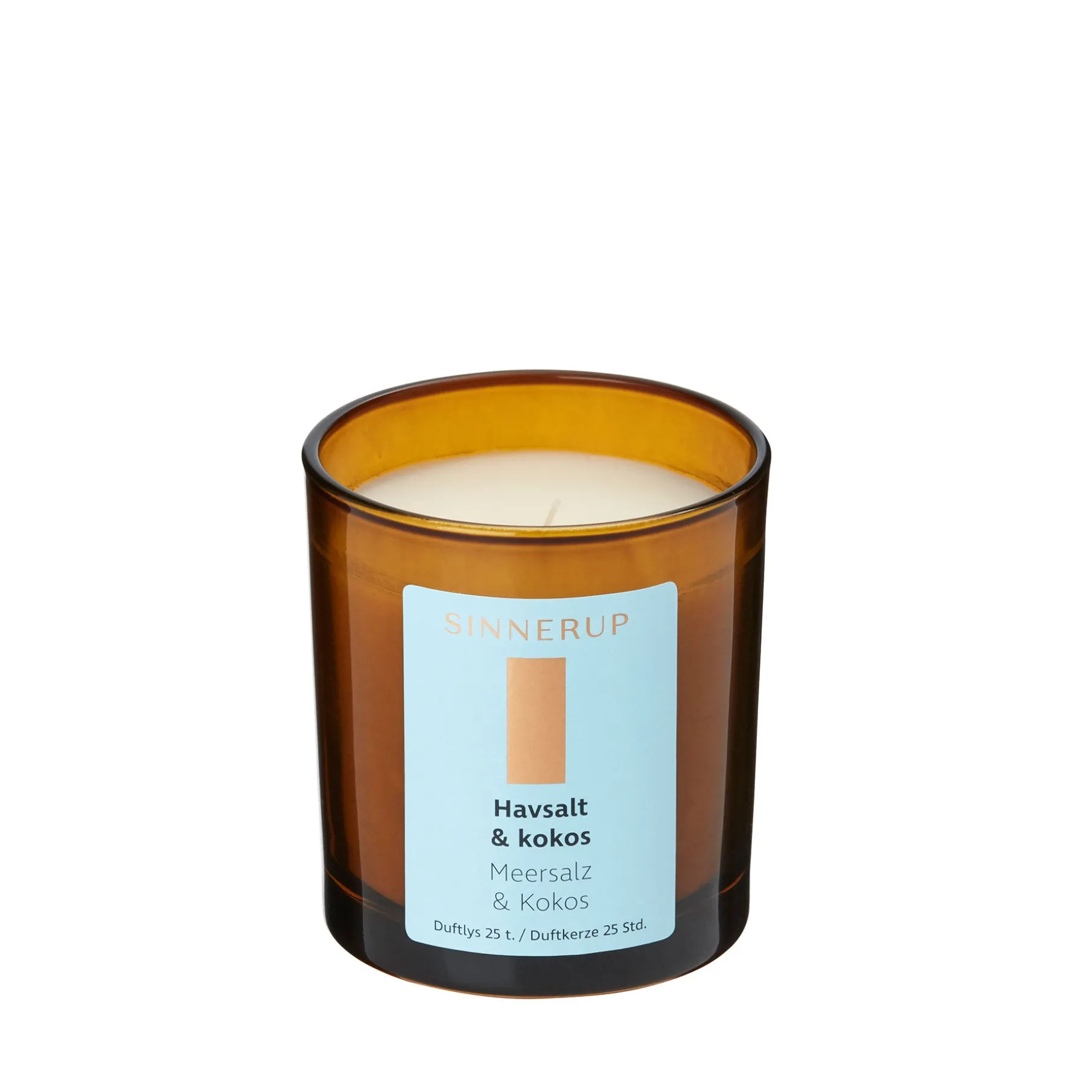 Duftlys - havsalt /kokos