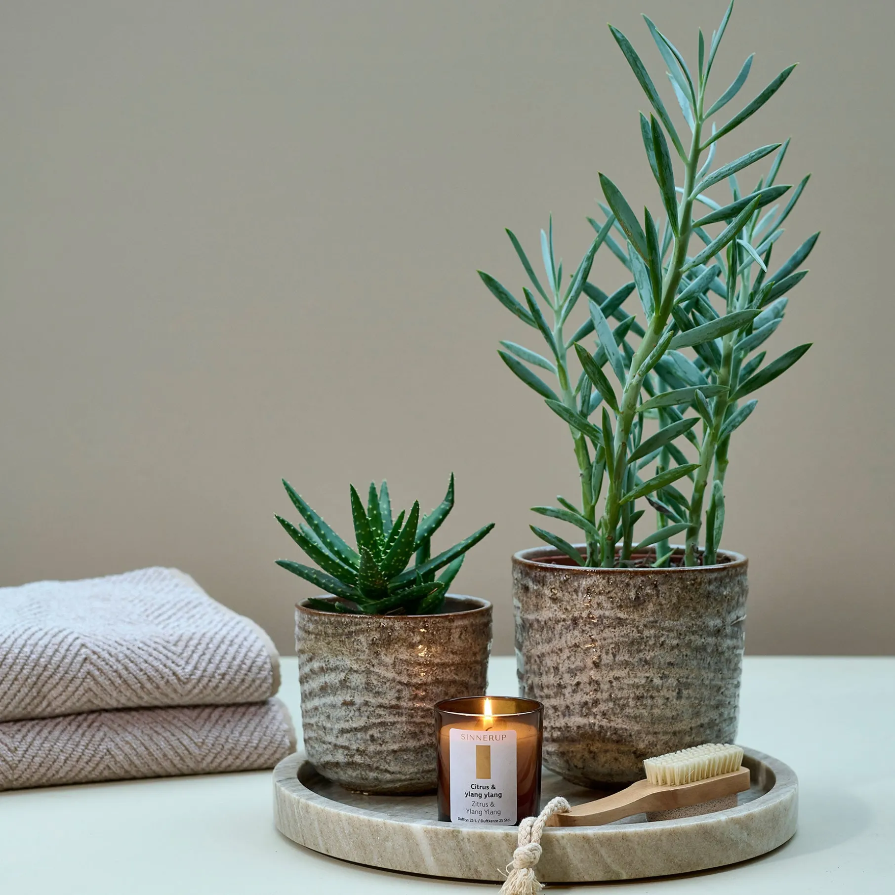 Duftlys Citrus/Ylang ylang