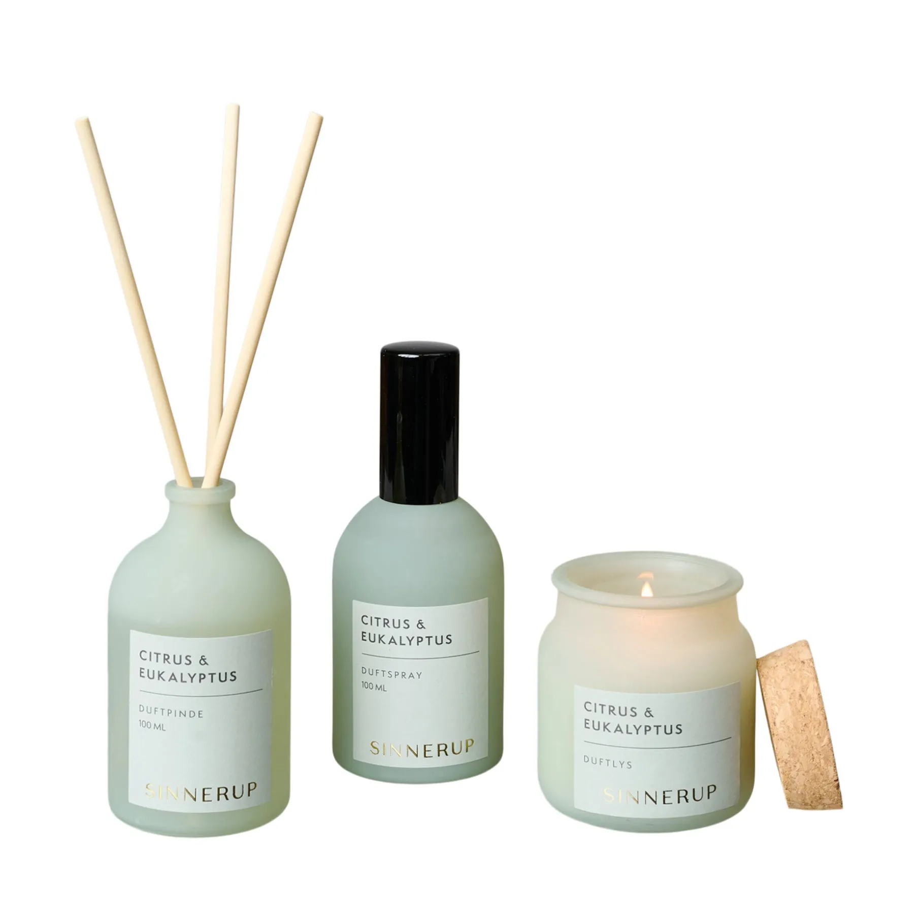 Duftsæt grøn mist eukalyptus/citrus