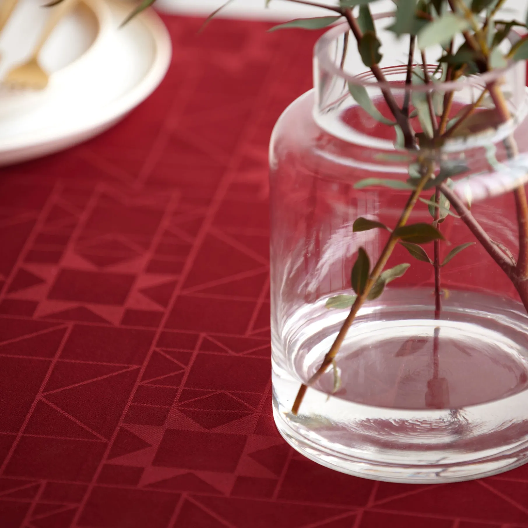 Dug dia160 Star Damask Red