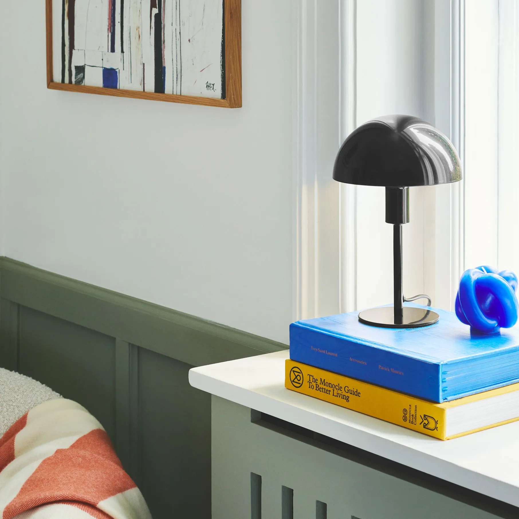 Ellen mini bordlampe sort