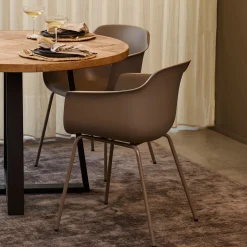 Enna spisebordsstol m. metal ben