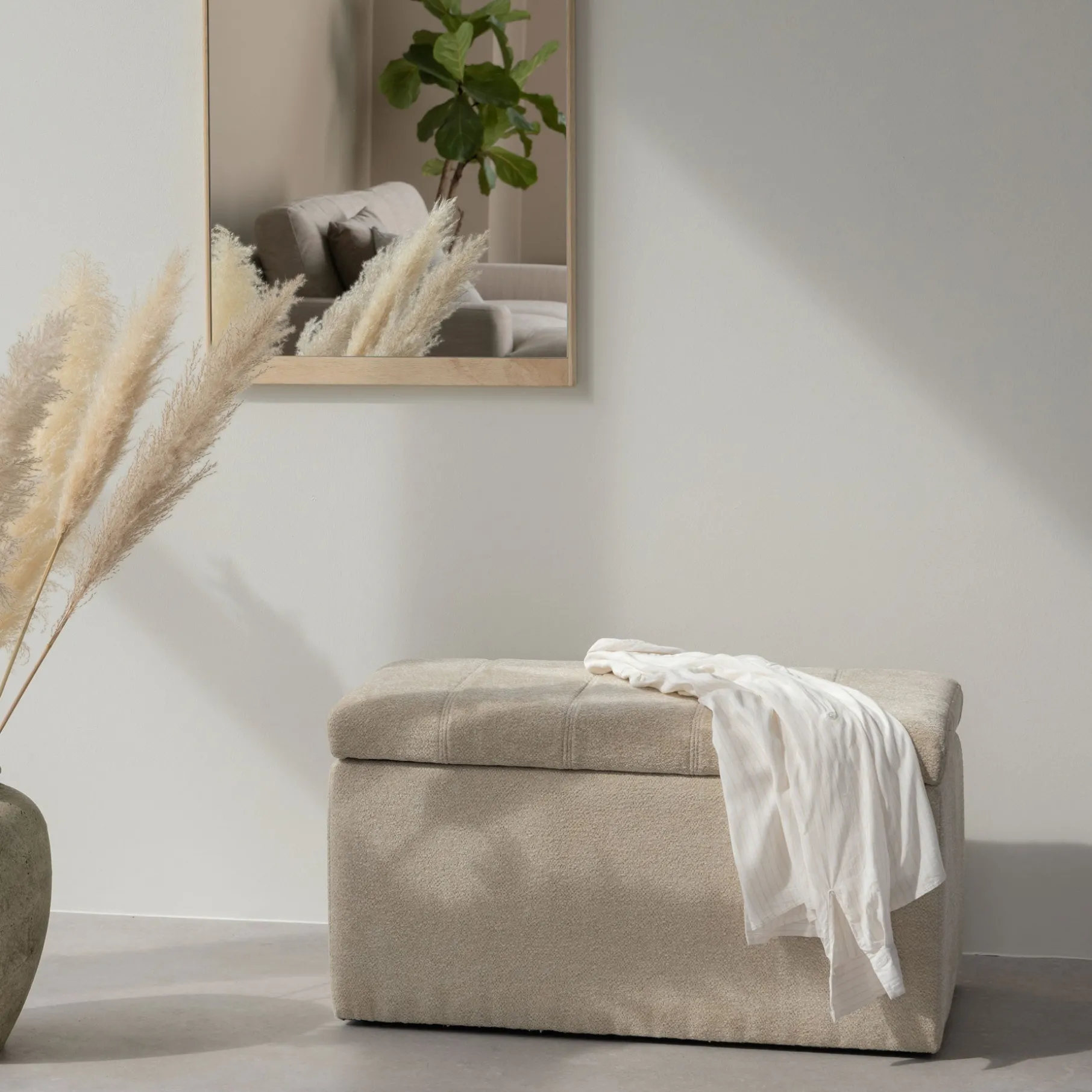 Fiona opbevaringsbænk u. hængsler