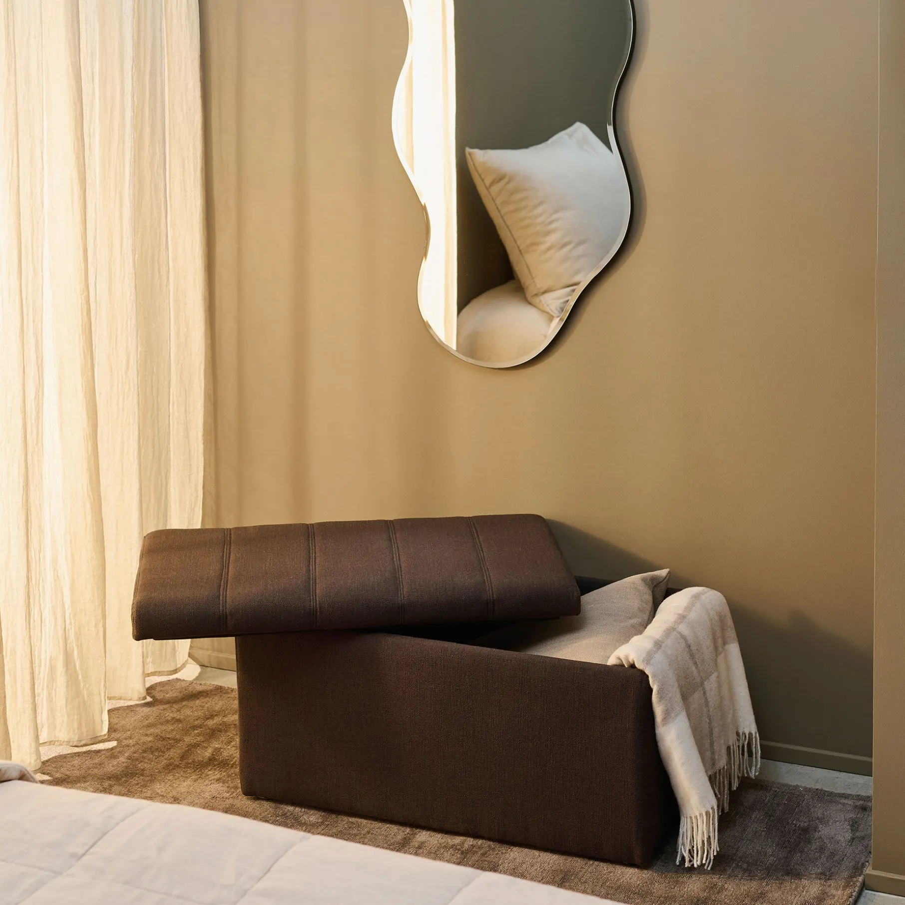 Fiona opbevaringsbænk u. hængsler