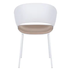 Florence spisebordsstol hvid
