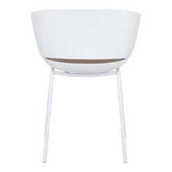 Florence spisebordsstol hvid