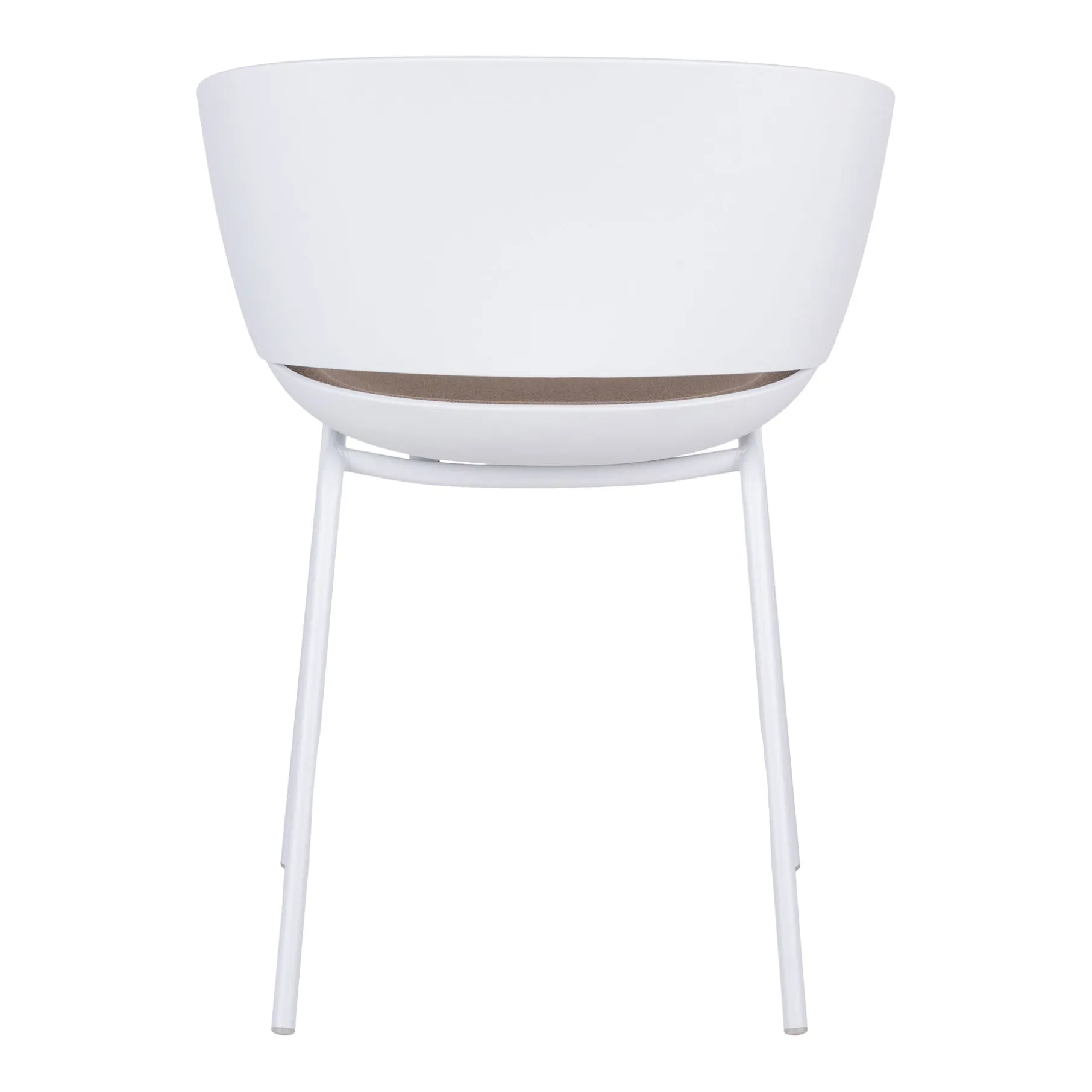 Florence spisebordsstol hvid